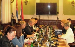 17 October 2017 The Parliamentary Friendship Group with Australia in meeting with the Australian Ambassador to Serbia